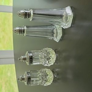 Salt and pepper shakers 2 sets